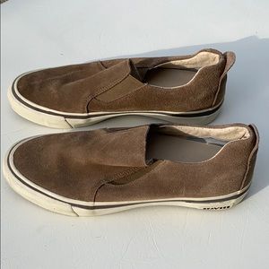 SeaVees suade slip-on shoes
